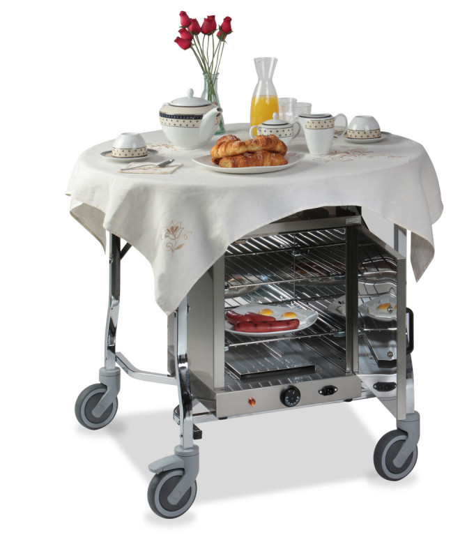 Caisson thermique inox 38x45x52 cm
