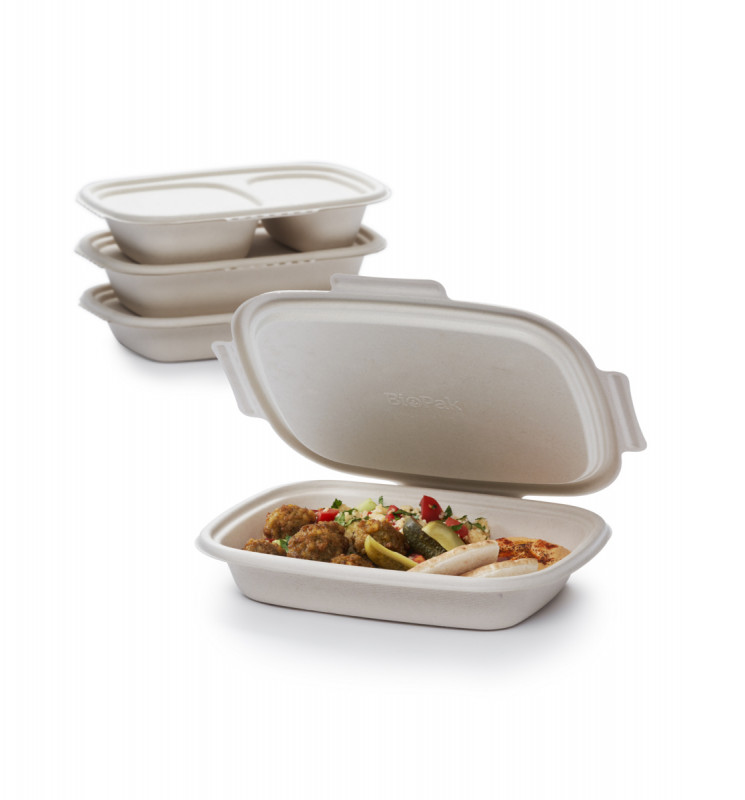 Boîte repas 42,6x30,4x4,4 cm 900 ml Duni (50 pièces)