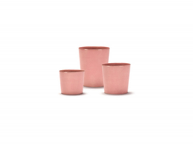 Tasse à café rond delicious pink grès émaillé 15 cl Ø 7 cm Feast By Ottolenghi Serax