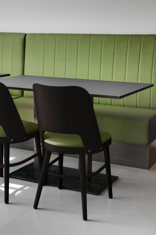 Pied de table noir 75x40x73 cm Prato Flexmob