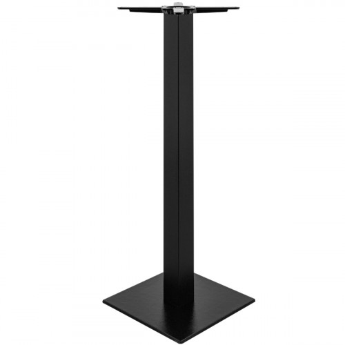 Pied de table bar noir 40x40x108 cm Prato Flexmob