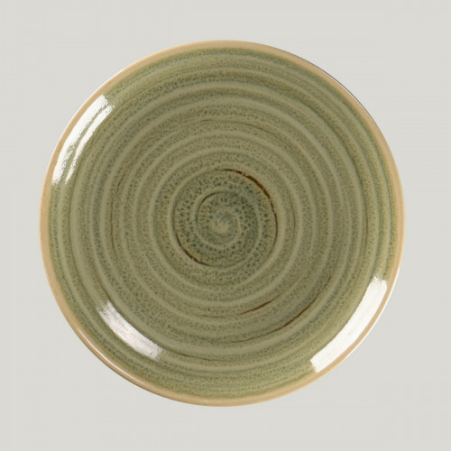 Assiette coupe plate rond Emerald porcelaine vitrifiée Ø 15 cm Rakstone Spot Rak