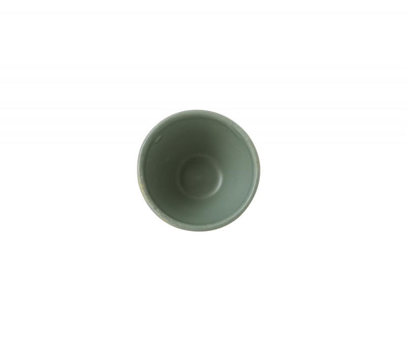 Pot conique Andorra Green porcelaine vitrifiée Ø 7 cm Nourish Andorra Churchill