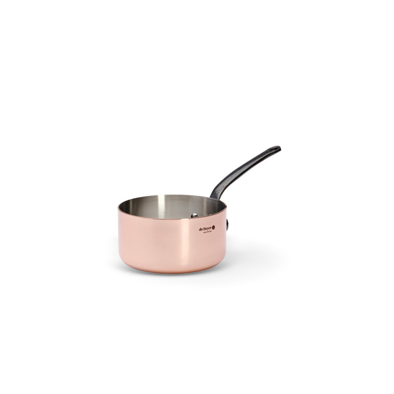 Casserole cuivre inox Ø 16 cm 8,3 cm 1,8 L Prima Matera De Buyer