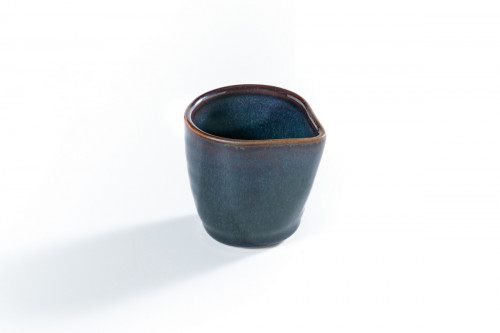 Pot à sauce rond Dark porcelaine Pizzo Astera