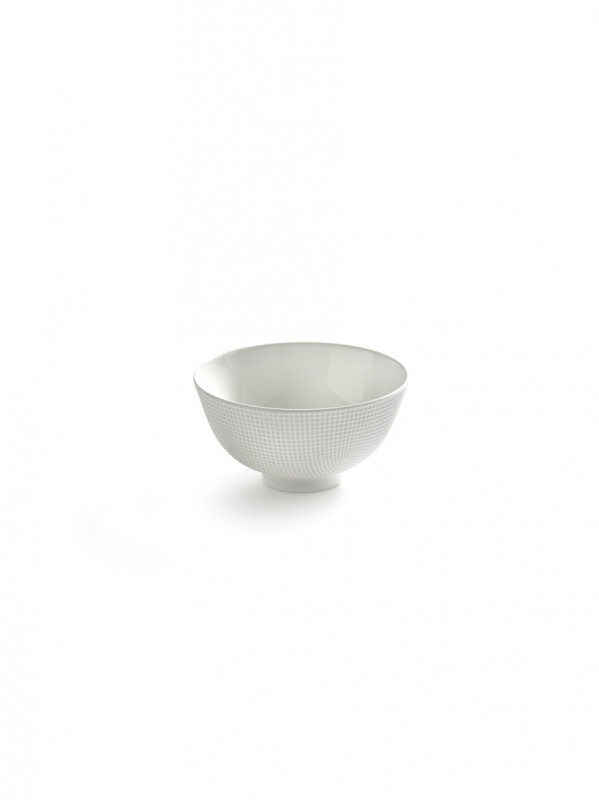 Bol rond blanc porcelaine bone china Ø 12 cm Nido Serax