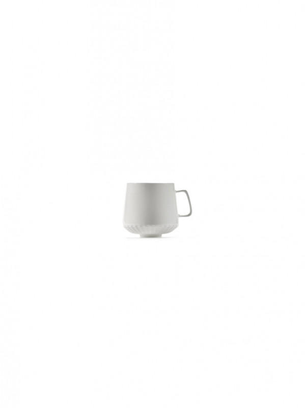 Tasse à café lungo rond blanc porcelaine bone china Ø 7 cm Nido Serax