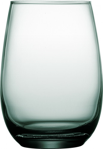 Gobelet forme haute gris verre 37 cl Cara Pro.mundi