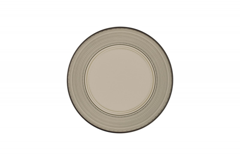 Assiette extra plate rond Argila Décor Epura porcelaine Ø 26,5 cm Earth Rak