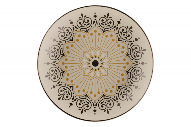 Assiette coupe creuse rond Argila Décor Epura porcelaine Ø 36 cm Earth Rak