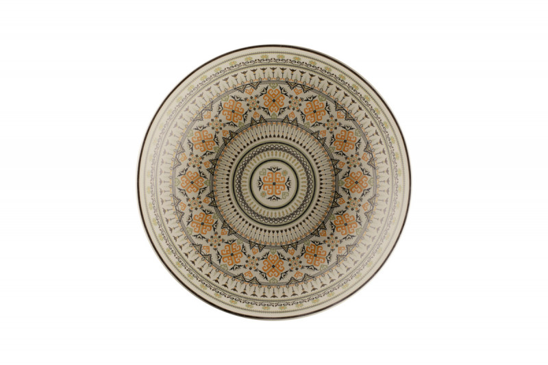 Assiette coupe creuse rond Argila Décor Epura porcelaine Ø 29,7 cm Earth Rak