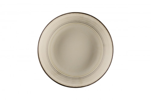 Assiette coupe creuse rond Argila Décor Larissa porcelaine Ø 29,7 cm Earth Rak