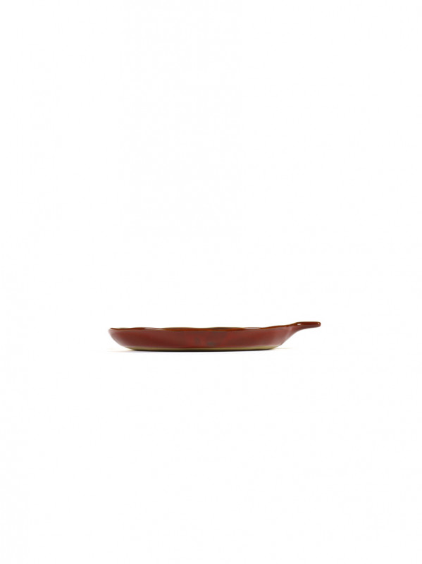 Assiette coupe creuse rond Venetian red grès émaillé 20x17 cm La Mère Serax