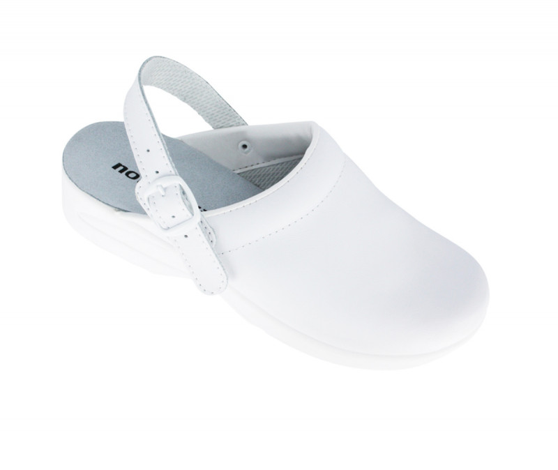 Sabot avec bride blanc 41 Mado Nordways