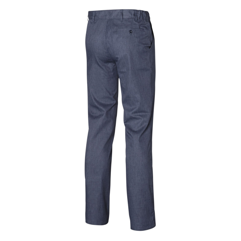 Pantalon de cuisine homme denim bleu 48 Pebeo Molinel