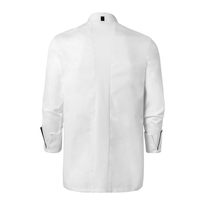 Veste de cuisine homme manche longue blanc T4 Smart Molinel