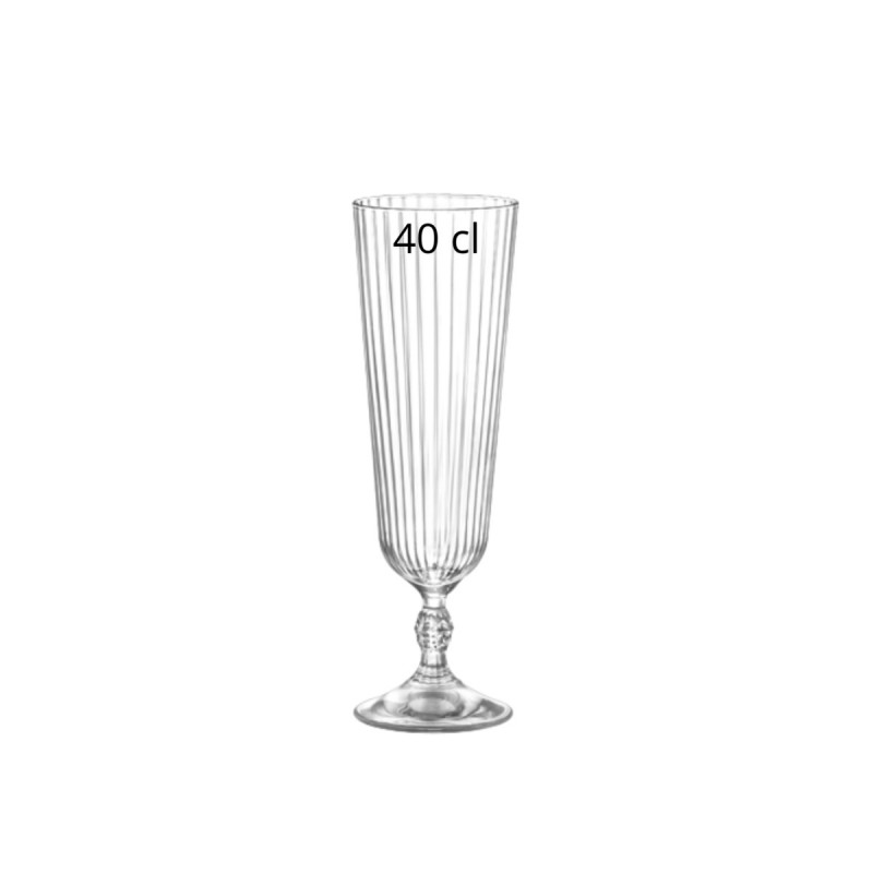 Verre à cocktail verre cristallin 40 cl America 20s Bormioli Rocco
