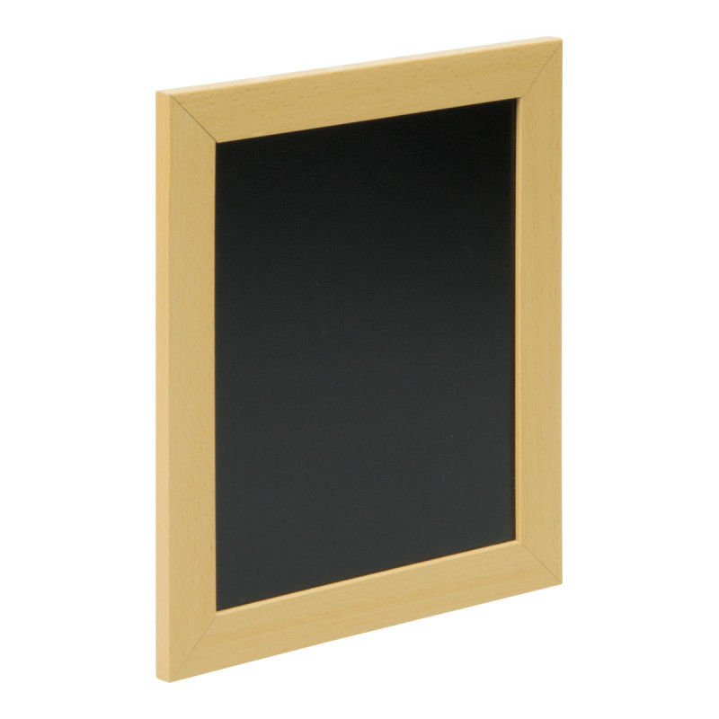 Ardoise murale TECK 20x24 cm Woody Securit