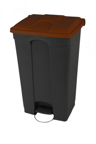 Collecteur à pédale plastique 30 L gris anthracite Probbax