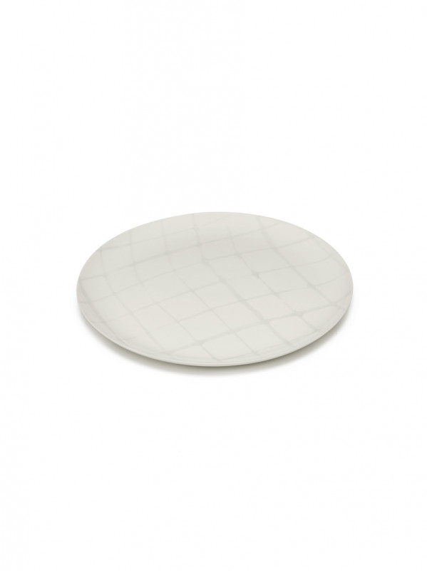 Assiette coupe plate rond Salt porcelaine Ø 33 cm Zuma Serax