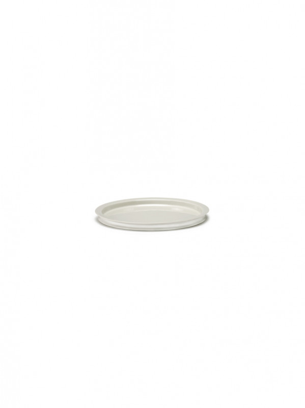 Assiette coupe plate rond Alabaster porcelaine Ø 17 cm Dune Serax