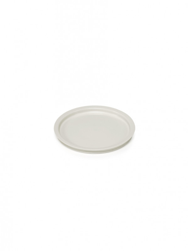 Assiette coupe plate rond Alabaster porcelaine Ø 23 cm Dune Serax
