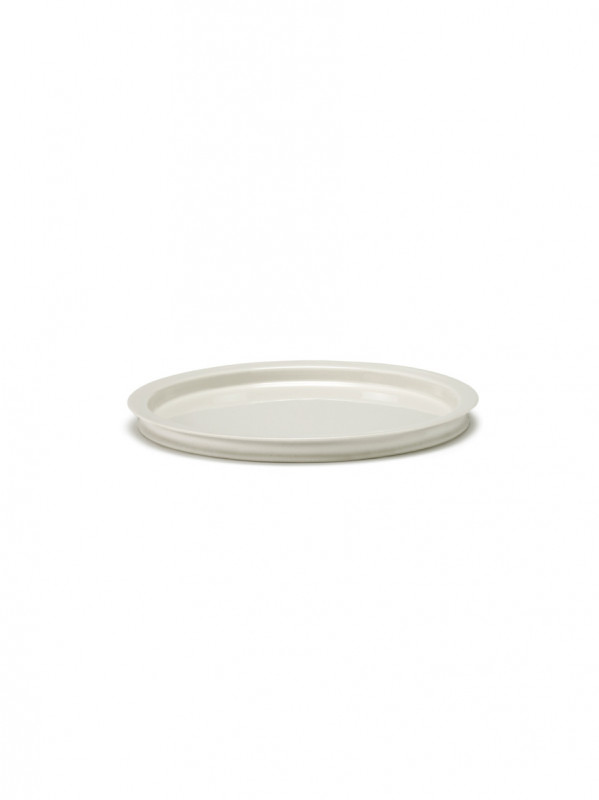 Assiette coupe plate rond Alabaster porcelaine Ø 28 cm Dune Serax