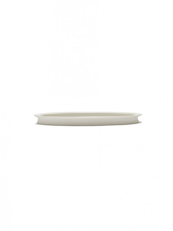 Assiette coupe plate rond Alabaster porcelaine Ø 28 cm Dune Serax