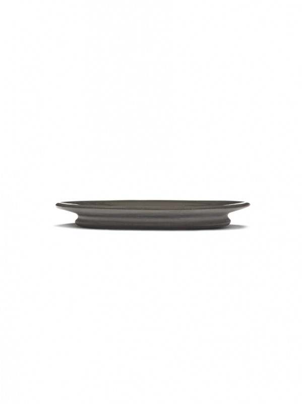 Sous tasse à expresso rond Slate porcelaine Ø 11 cm Dune Serax
