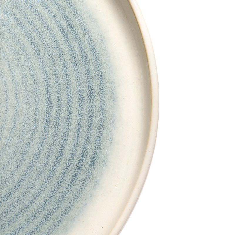 Assiette plate rond ivoire grès émaillé Ø 27,5 cm Pacific Pro.mundi