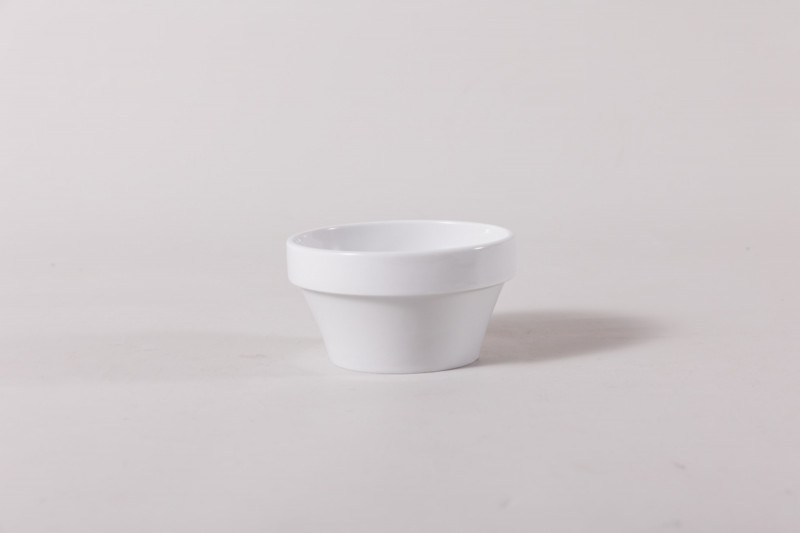 Bol régithermie rond blanc new bone china Ø 12 cm Vitalia Essentials Collection