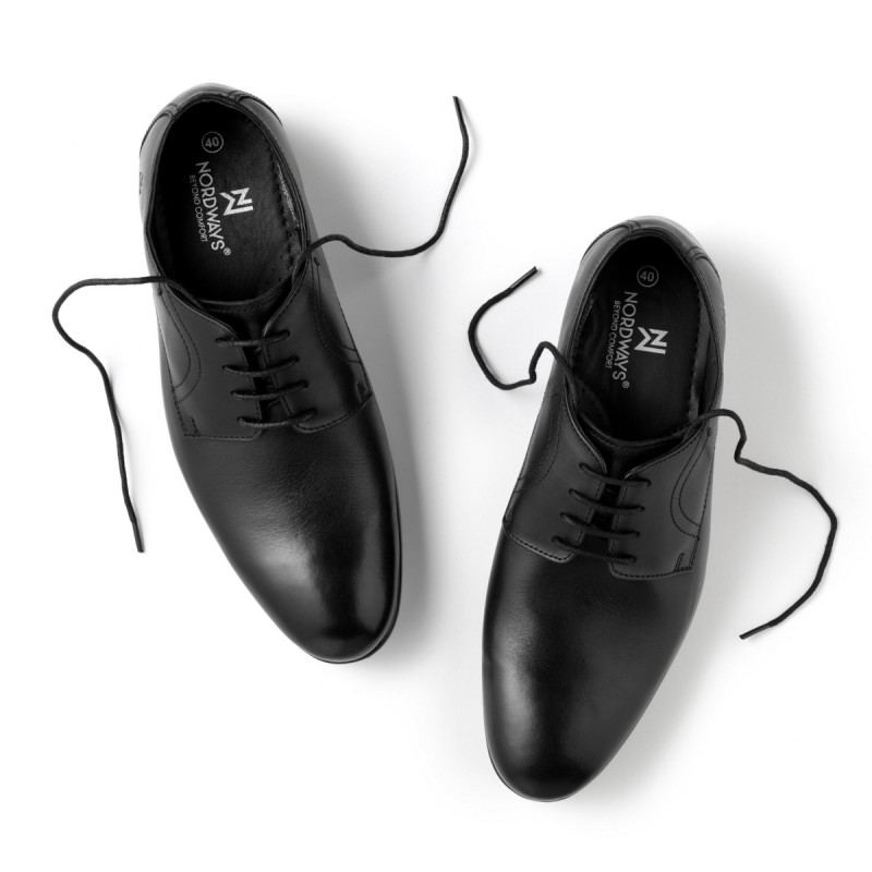 Chaussures à lacets basse noir 38 Nclass Nordways