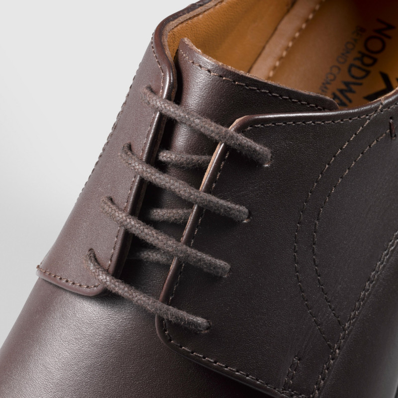 Chaussures à lacets basse marron 46 Nclass Nordways