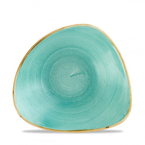 Bol triangulaire Mint porcelaine vitrifiée 23,5 cm Stonecast Churchill