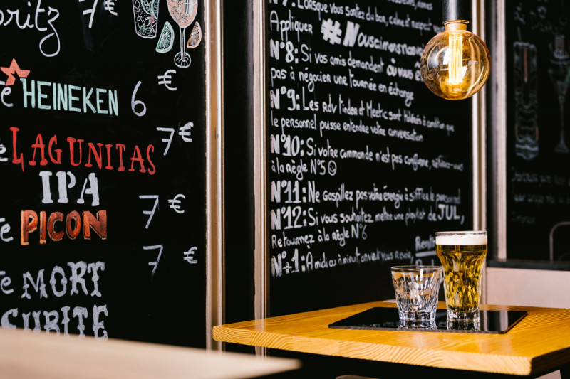 Verre à bière verre pressé 43 cl Silex La Rochere