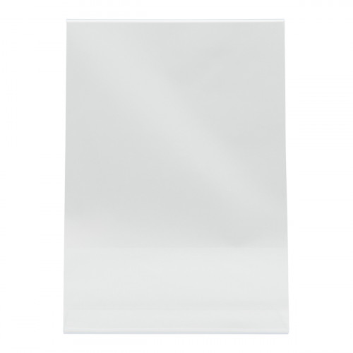 Chevalet porte-affiche 2 faces oblique 21,4x15,1x7,4 cm Acrylic Securit
