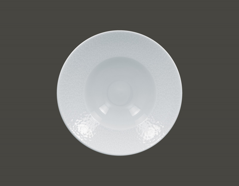 Assiette coupe creuse rond blanc porcelaine Ø 26,1 cm Charm Rak