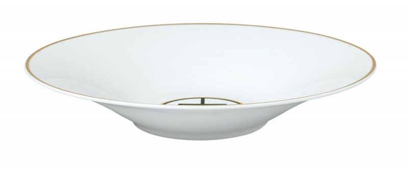 Assiette creuse rond blanc porcelaine bone china Ø 22 cm Metrochic Villeroy & Boch