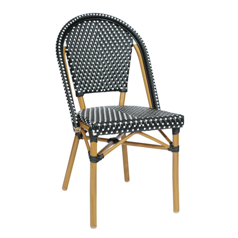 Chaise noir 88x48x55 cm Frejus Flexmob