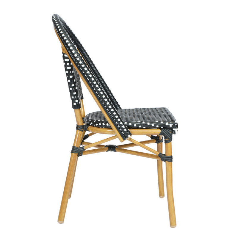 Chaise noir 88x48x55 cm Frejus Flexmob