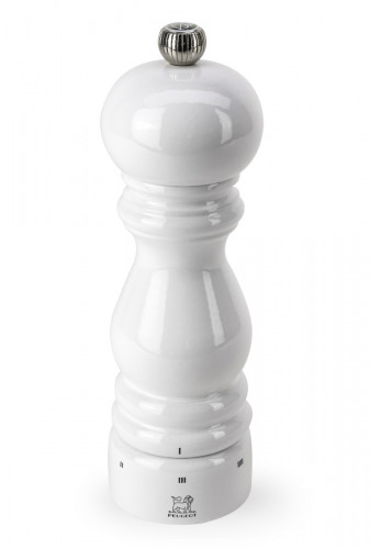 Moulin à sel humide blanc Ø 5,7 cm 18 cm Paris Peugeot Saveurs