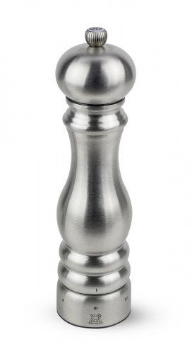 Moulin à sel humide Inox Ø 6,8 cm 22 cm Paris Peugeot Saveurs