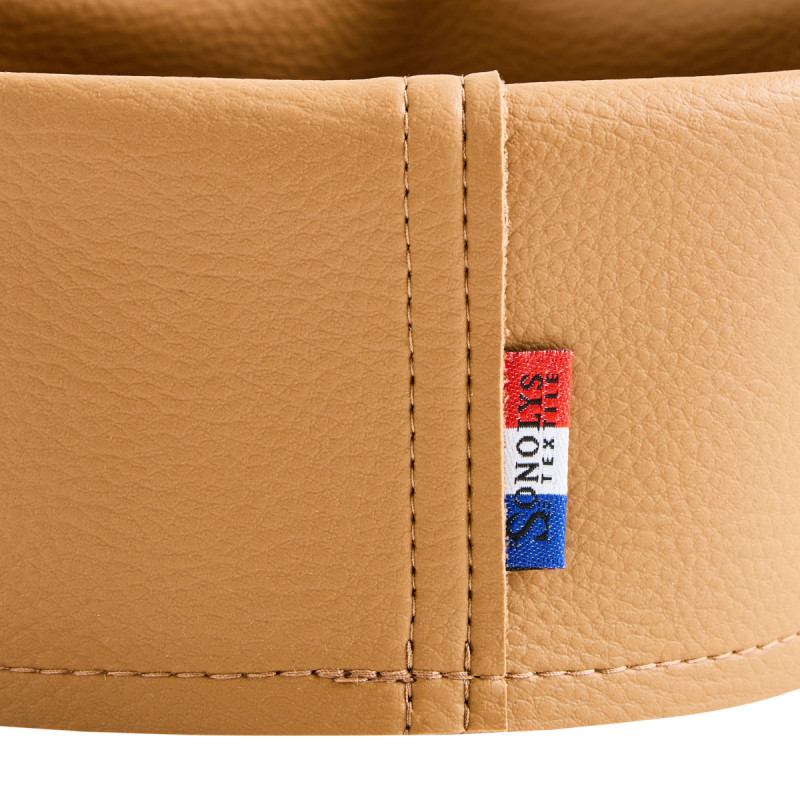 Panier camel PVC Ø 14 cm 10 cm Nordik Sonolys