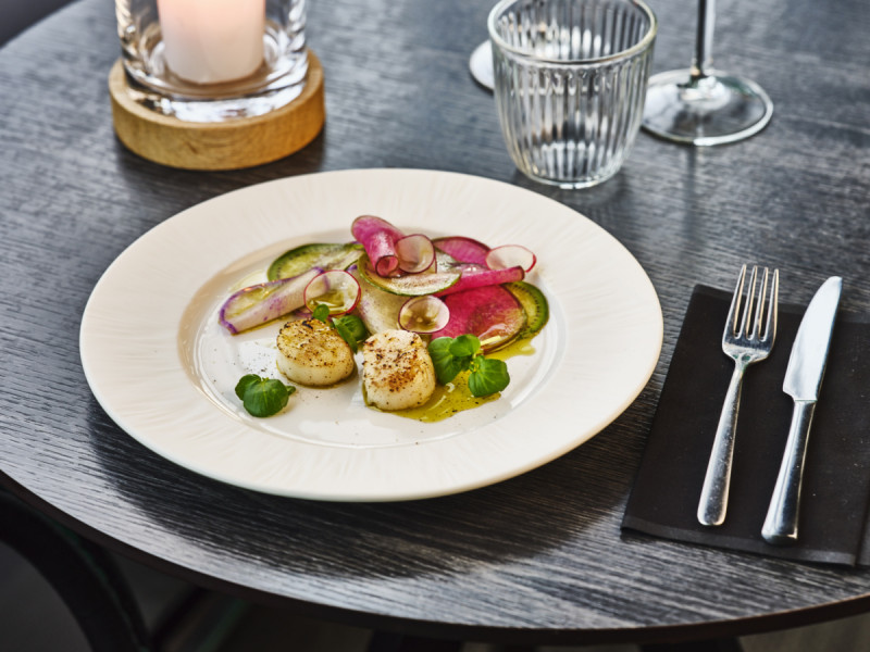 Assiette rond blanc porcelaine Ø 22 cm Pure White Proof