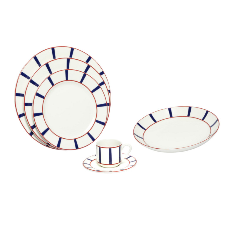 Sous tasse expresso blanc porcelaine Ø 13 cm Ama Accolade