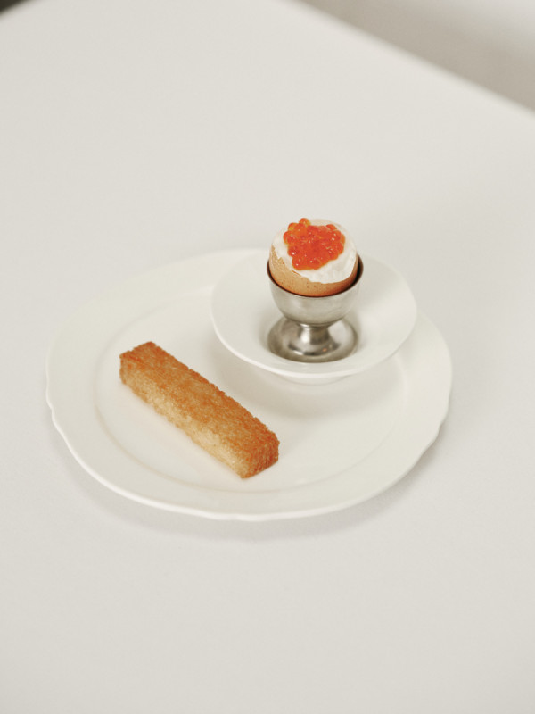 Assiette plate rond blanc porcelaine Ø 20,6 cm Silhouette Serax