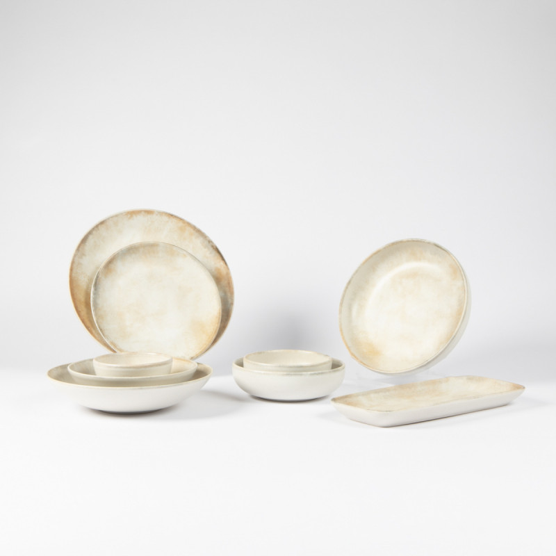 Mini bol beige grès émaillé Ø 10 cm Sahara Accolade
