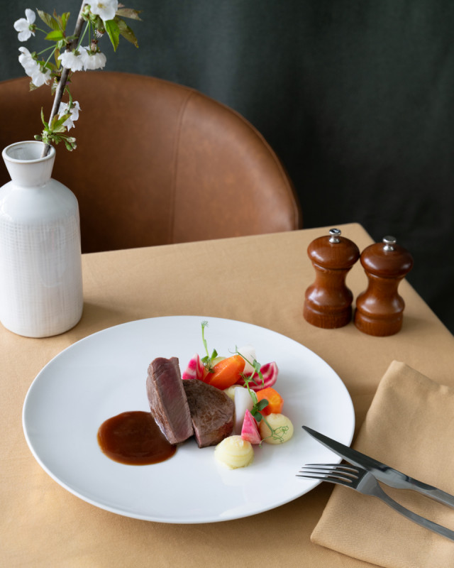Assiette coupe plate rond blanc porcelaine Ø 25 cm Gusto Accolade