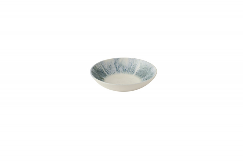 Assiette coupe creuse rond Blue porcelaine vitrifiée Ø 18,2 cm Lyra Churchill