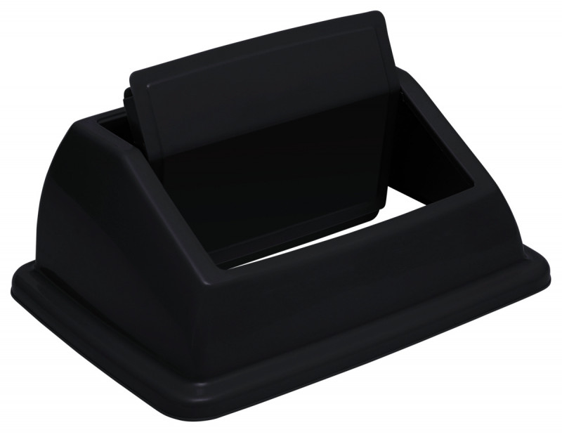 Couvercle basculant pour collecteur 60/80 L plastique noir Probbax